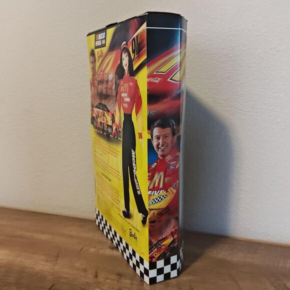 Vintage 1999 NASCAR Official #94 Barbie Doll McDonald's Mattel 22954 In Box - Picture 5 of 9
